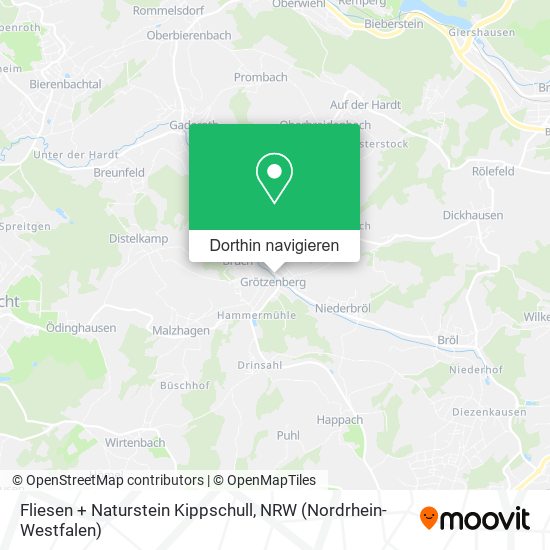 Fliesen + Naturstein Kippschull Karte