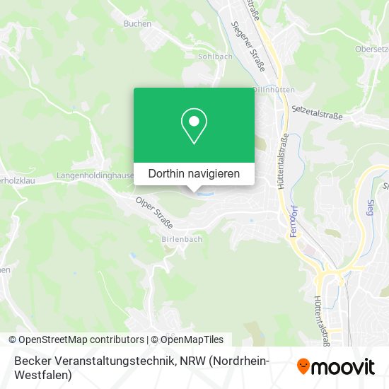 Becker Veranstaltungstechnik Karte