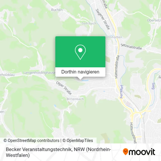 Becker Veranstaltungstechnik Karte