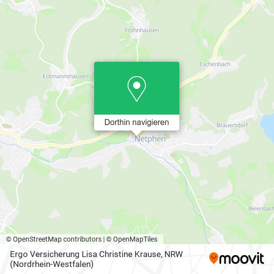 Ergo Versicherung Lisa Christine Krause Karte