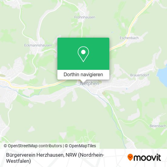 Bürgerverein Herzhausen Karte