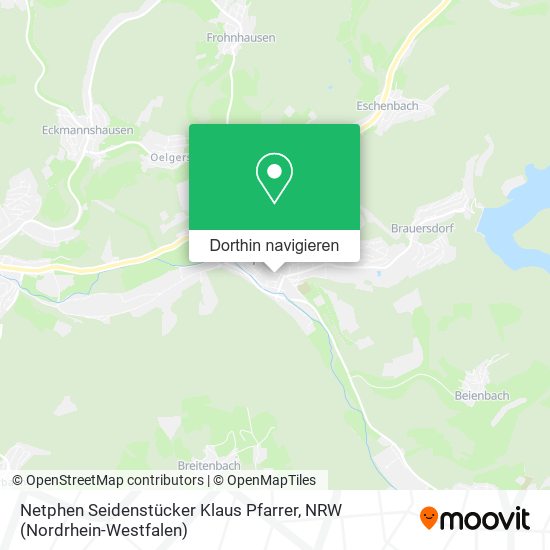 Netphen Seidenstücker Klaus Pfarrer Karte
