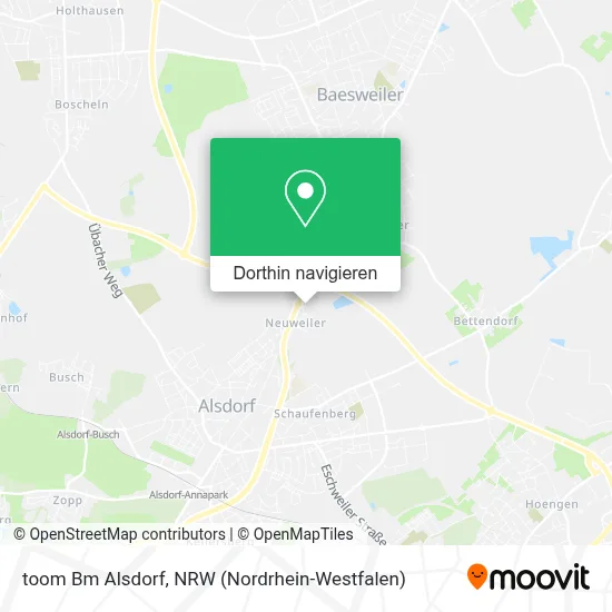 toom Bm Alsdorf Karte