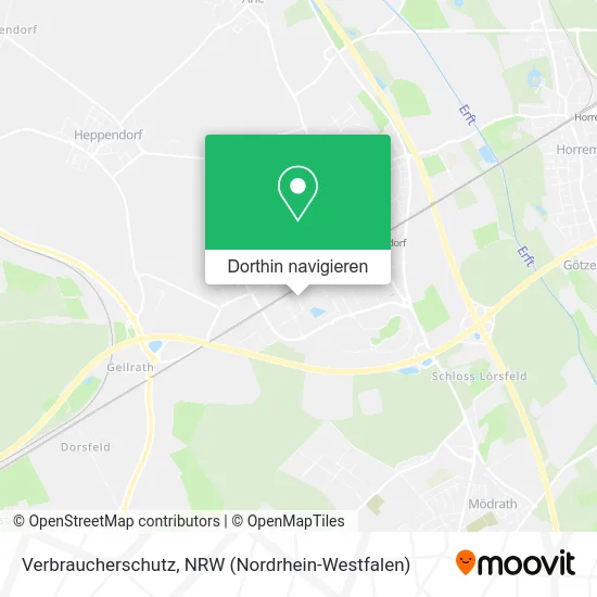 Verbraucherschutz Karte