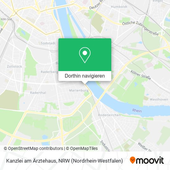 Kanzlei am Ärztehaus Karte
