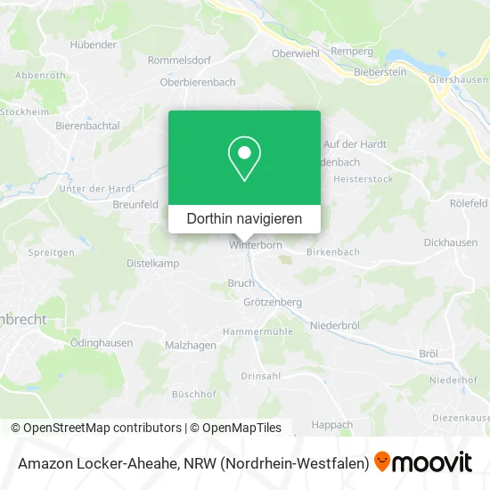 Amazon Locker-Aheahe Karte