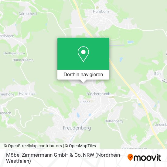 Möbel Zimmermann GmbH & Co Karte