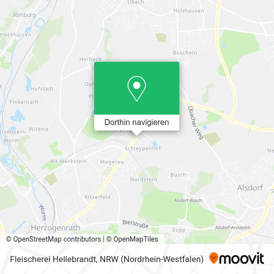 Fleischerei Hellebrandt Karte