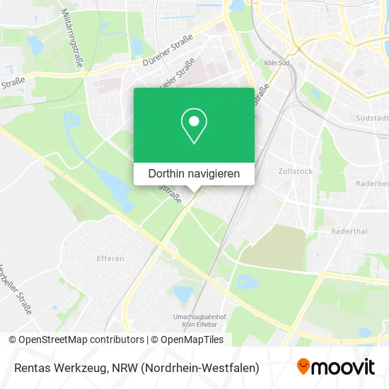 Rentas Werkzeug Karte