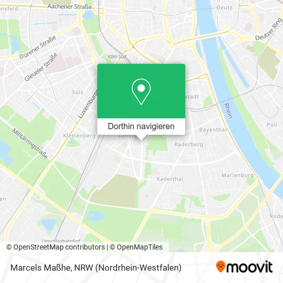 Marcels Maßhe Karte