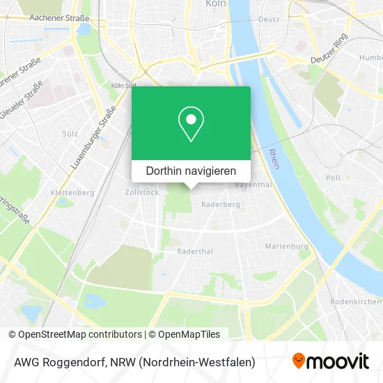 AWG Roggendorf Karte