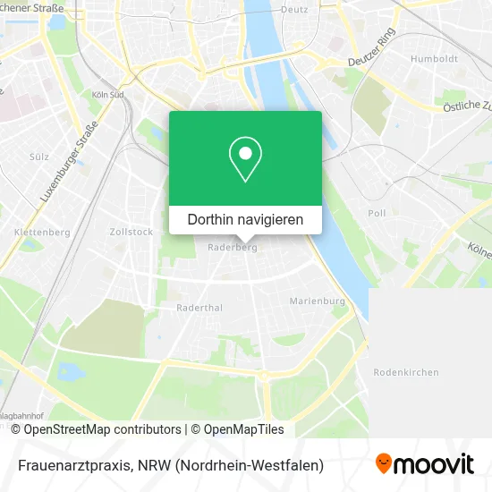 Frauenarztpraxis Karte