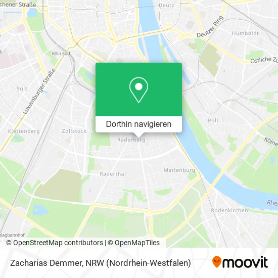 Zacharias Demmer Karte