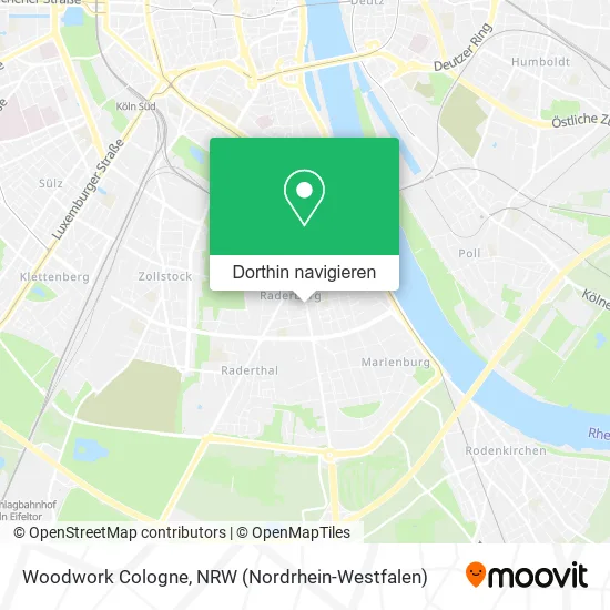 Woodwork Cologne Karte