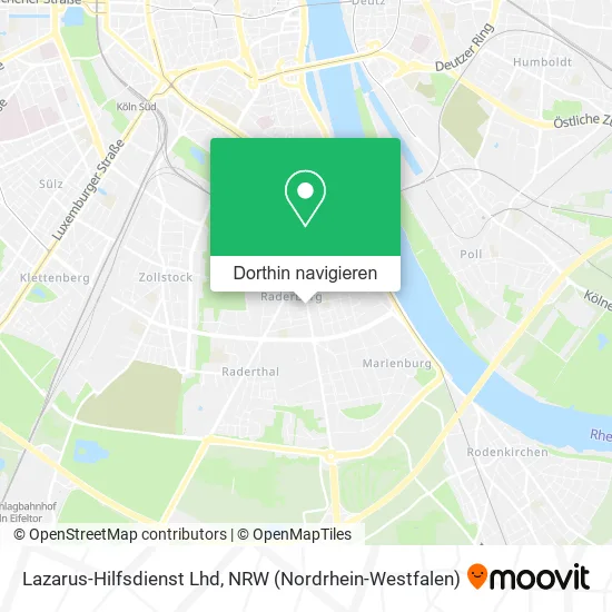 Lazarus-Hilfsdienst Lhd Karte