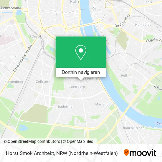 Horst Smok Architekt Karte