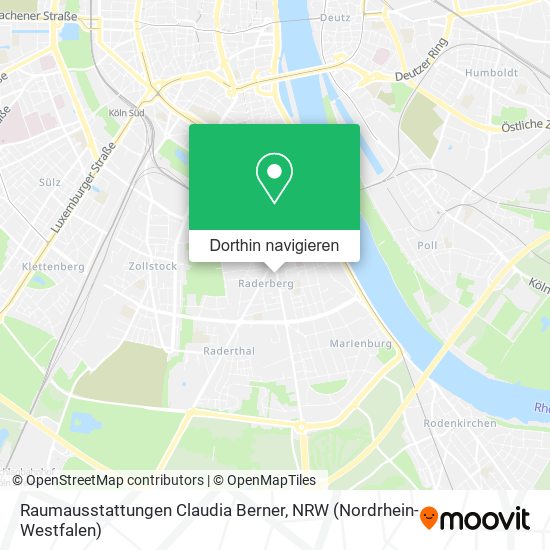 Raumausstattungen Claudia Berner Karte