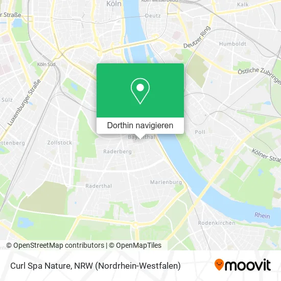 Curl Spa Nature Karte