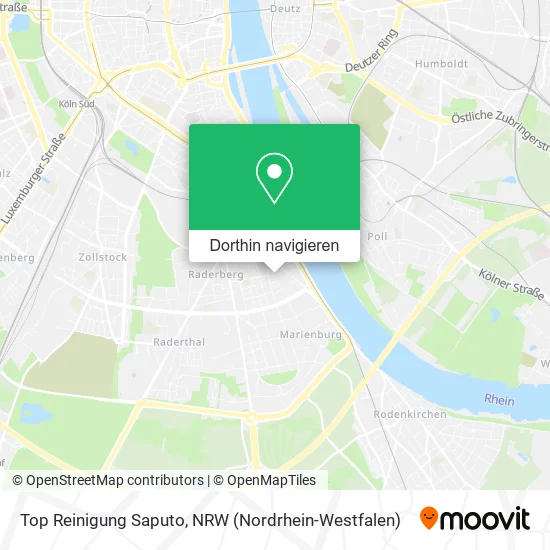 Top Reinigung Saputo Karte