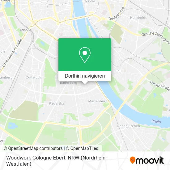 Woodwork Cologne Ebert Karte