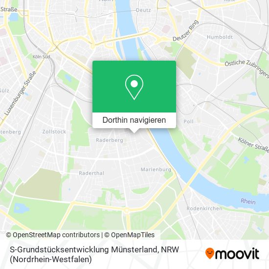 S-Grundstücksentwicklung Münsterland Karte