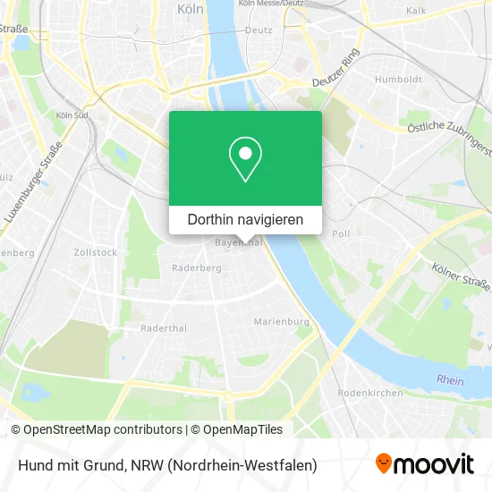 Hund mit Grund Karte