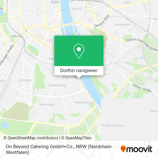 On Beyond Catering GmbH+Co. Karte