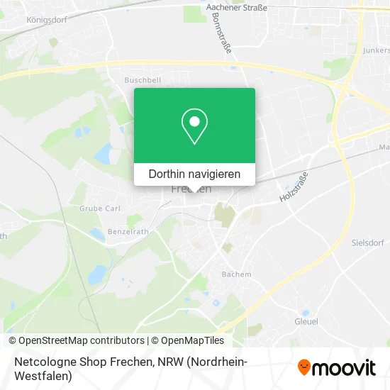 Netcologne Shop Frechen Karte