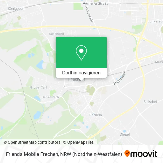 Friends Mobile Frechen Karte