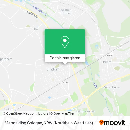 Mermaiding Cologne Karte