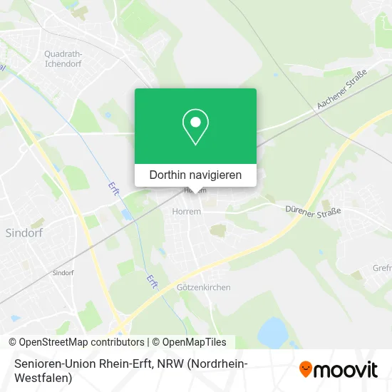 Senioren-Union Rhein-Erft Karte