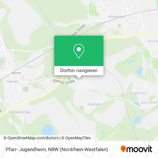 Pfarr- Jugendheim Karte