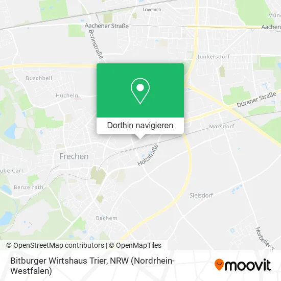 Bitburger Wirtshaus Trier Karte