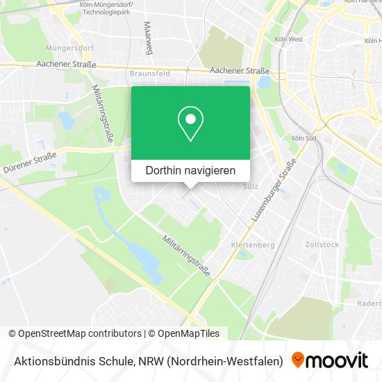 Aktionsbündnis Schule Karte