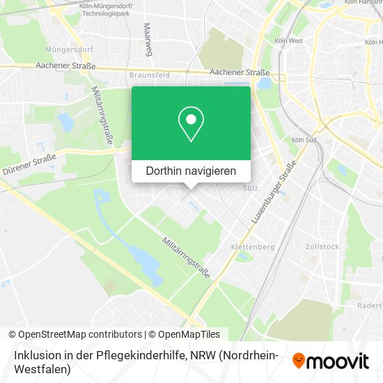 Inklusion in der Pflegekinderhilfe Karte