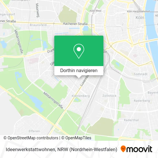 Ideenwerkstattwohnen Karte