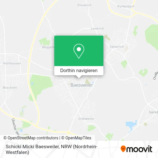 Schicki Micki Baesweiler Karte
