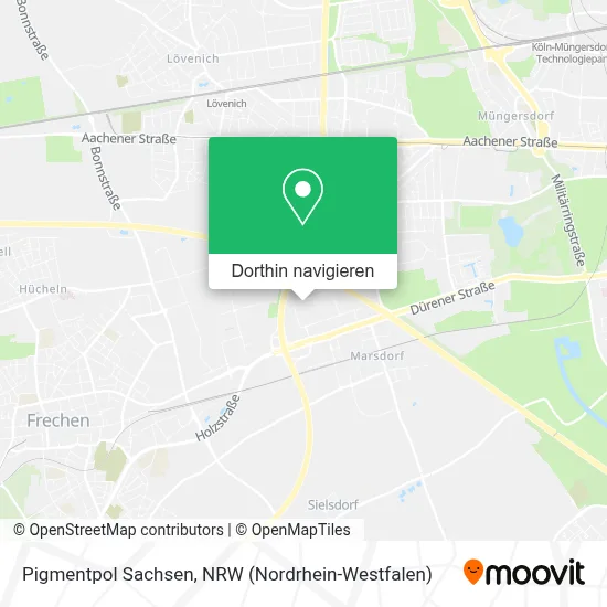 Pigmentpol Sachsen Karte