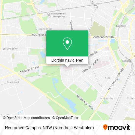 Neuromed Campus Karte