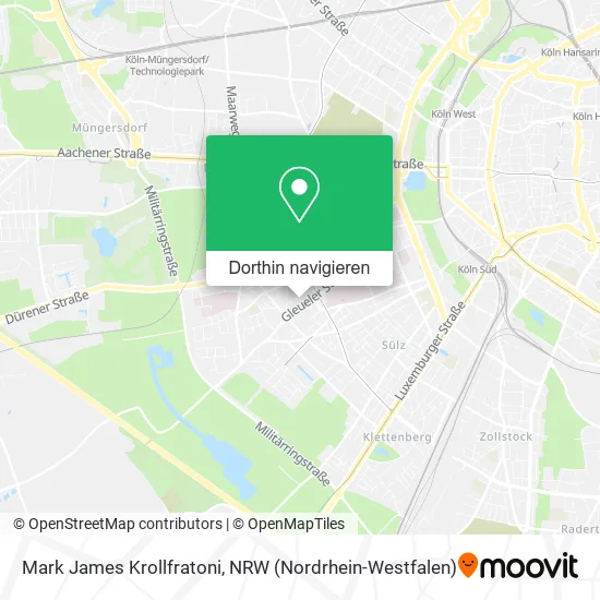 Mark James Krollfratoni Karte