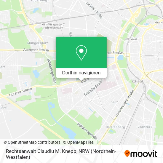 Rechtsanwalt Claudiu M. Knepp Karte