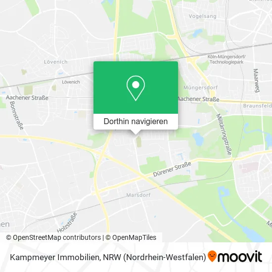 Kampmeyer Immobilien Karte