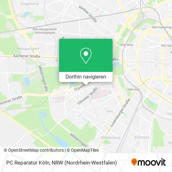 PC Reparatur Köln Karte