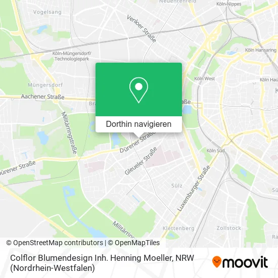 Colflor Blumendesign Inh. Henning Moeller Karte