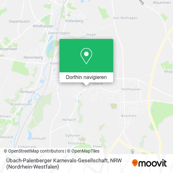 Übach-Palenberger Karnevals-Gesellschaft Karte