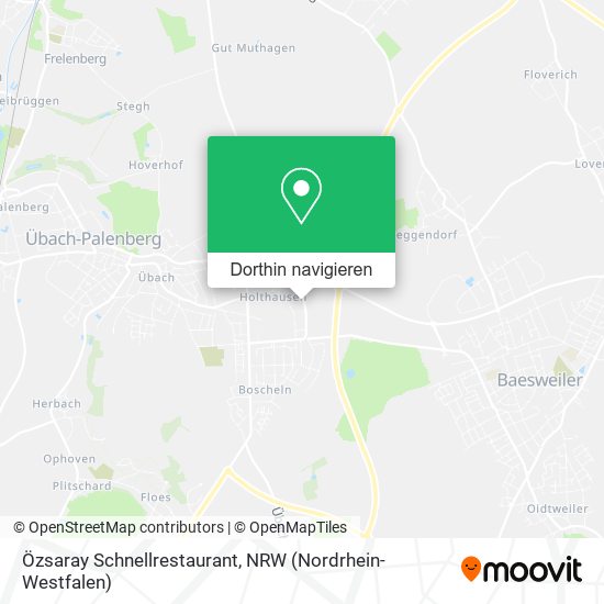 Özsaray Schnellrestaurant Karte