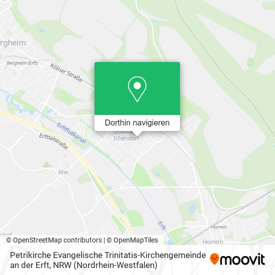Petrikirche Evangelische Trinitatis-Kirchengemeinde an der Erft Karte