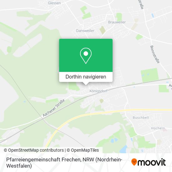 Pfarreiengemeinschaft Frechen Karte