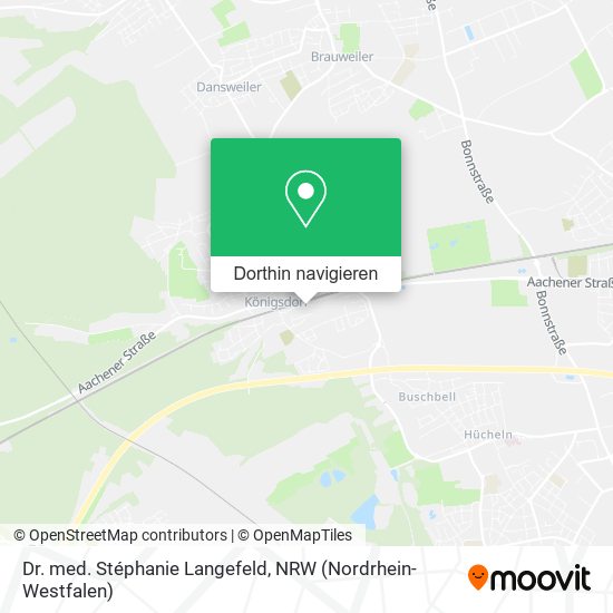 Dr. med. Stéphanie Langefeld Karte