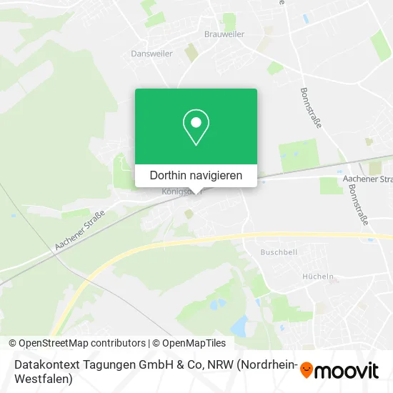 Datakontext Tagungen GmbH & Co Karte